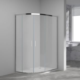 Душевой уголок Vincea Garda VSJ-1G129CL 120x90 см